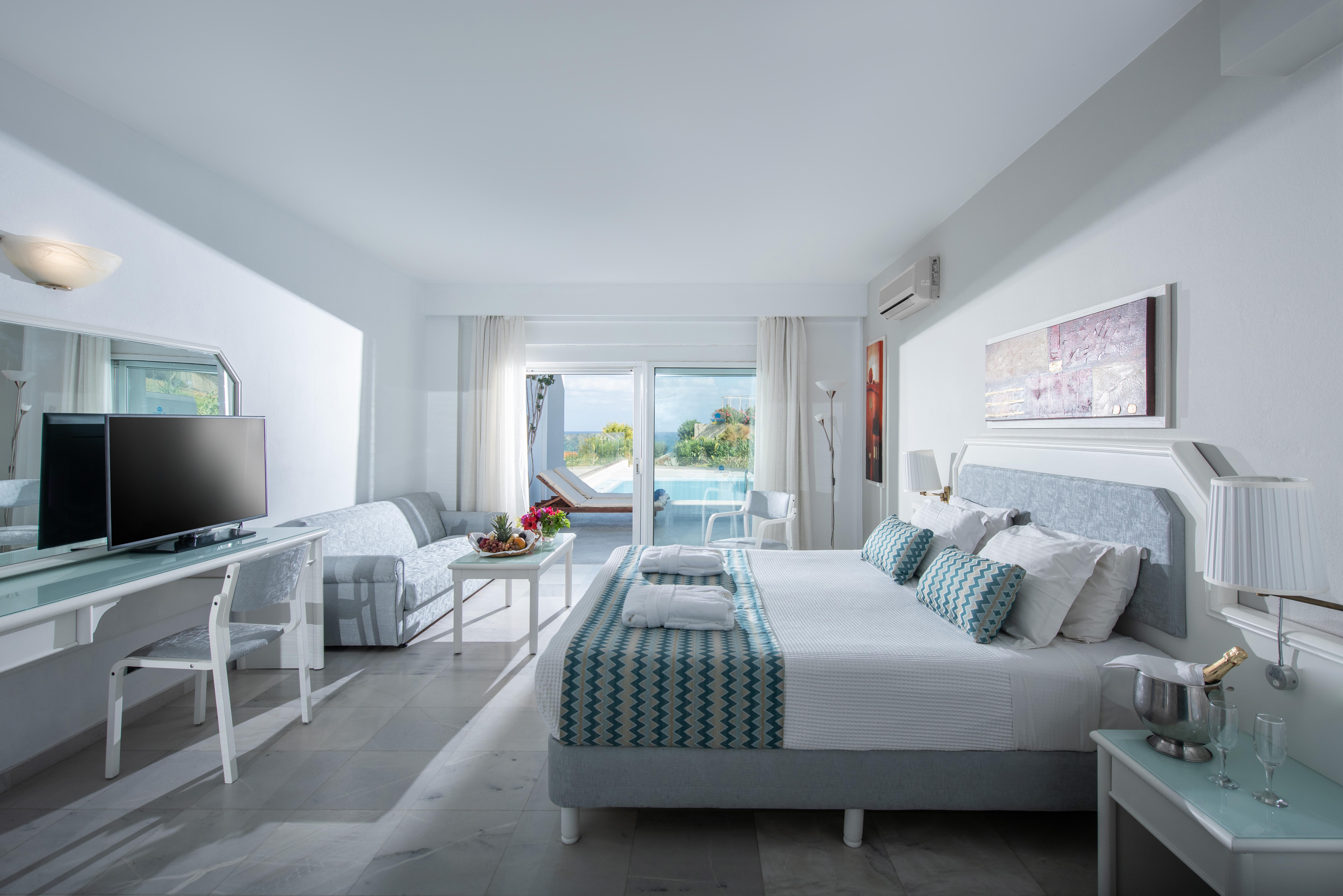 Hotel Rethymno Mare Royal&Water Park Skaleta Esterno foto