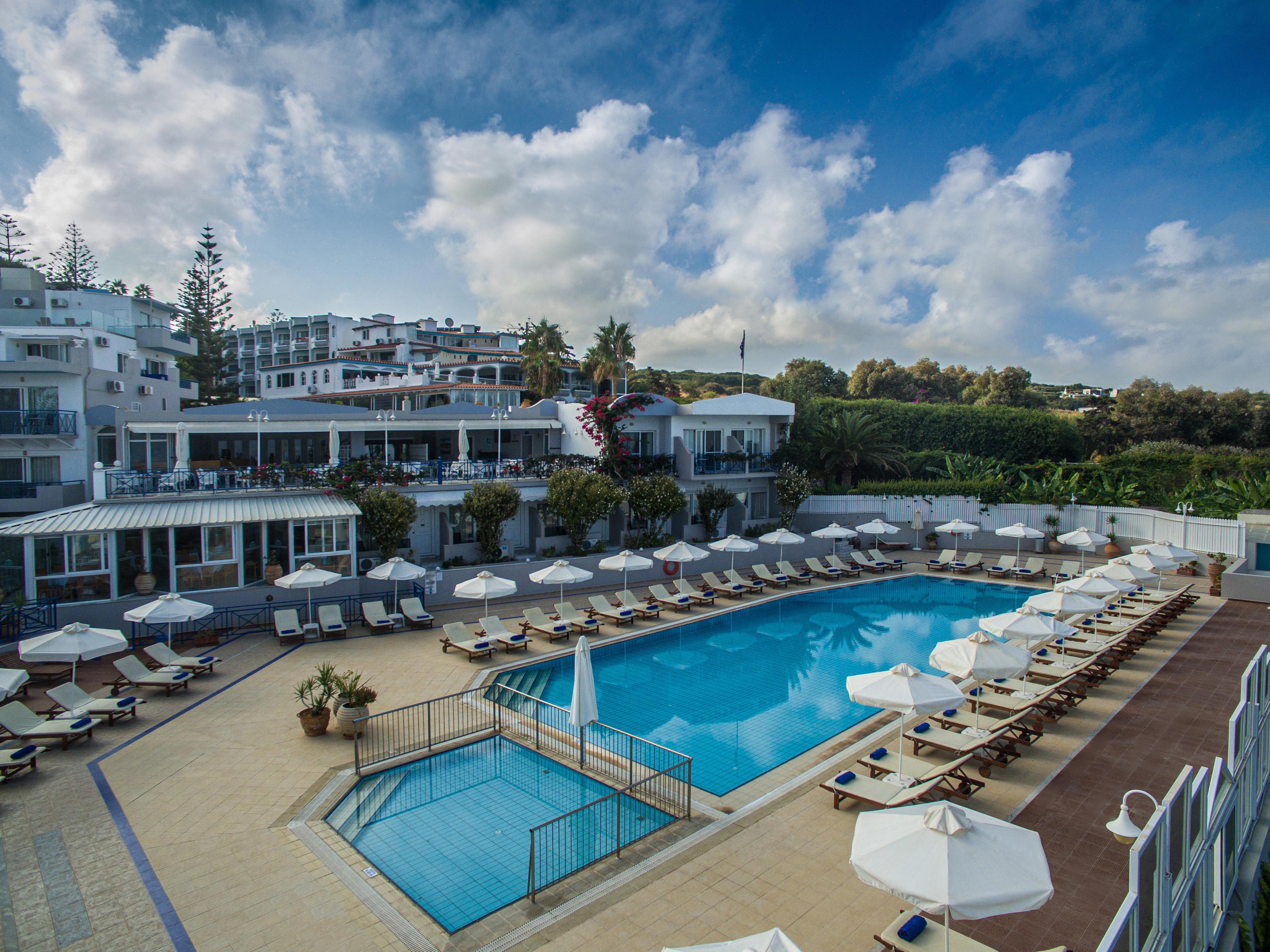 Hotel Rethymno Mare Royal&Water Park Skaleta Esterno foto