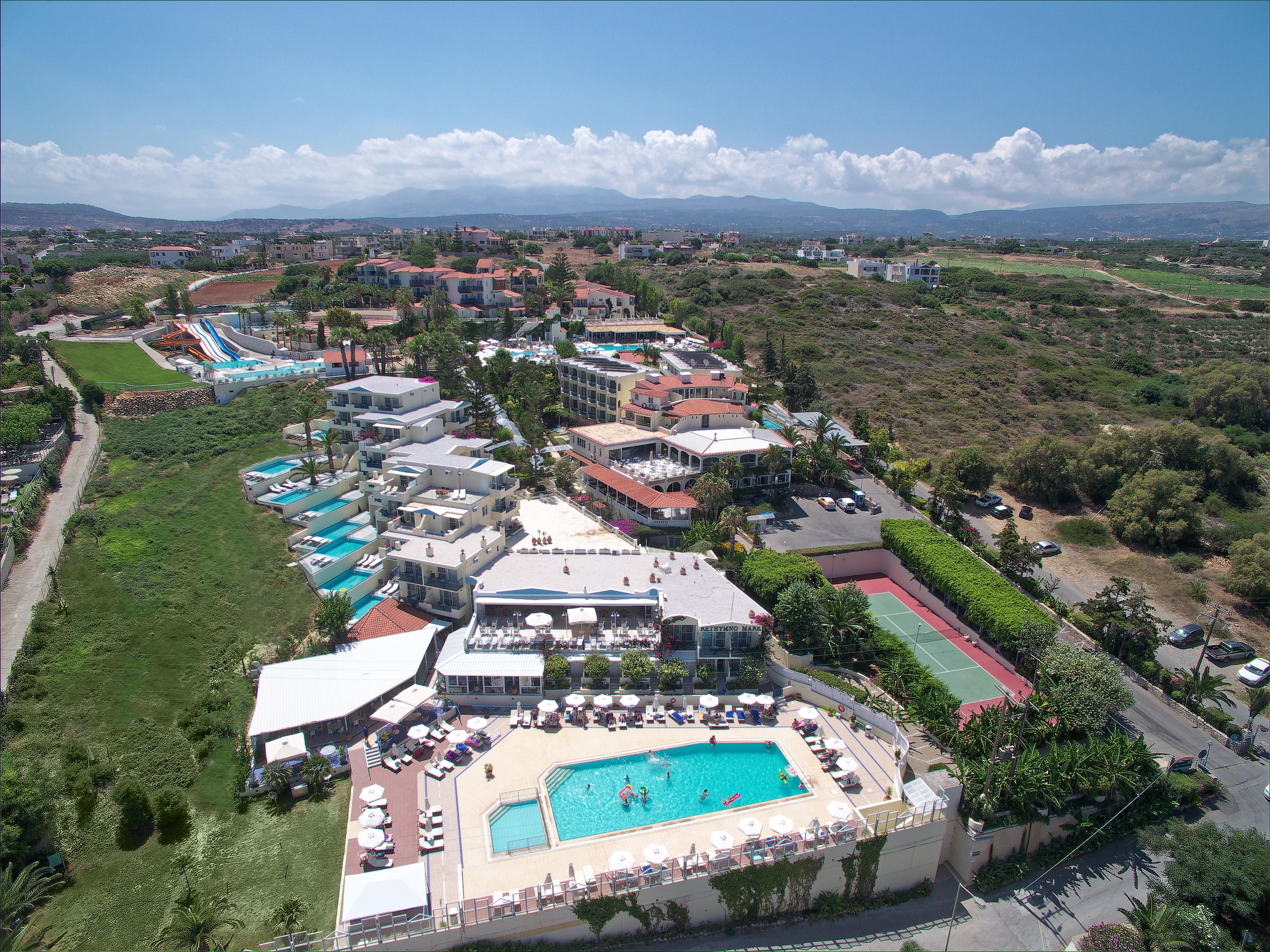 Hotel Rethymno Mare Royal&Water Park Skaleta Esterno foto